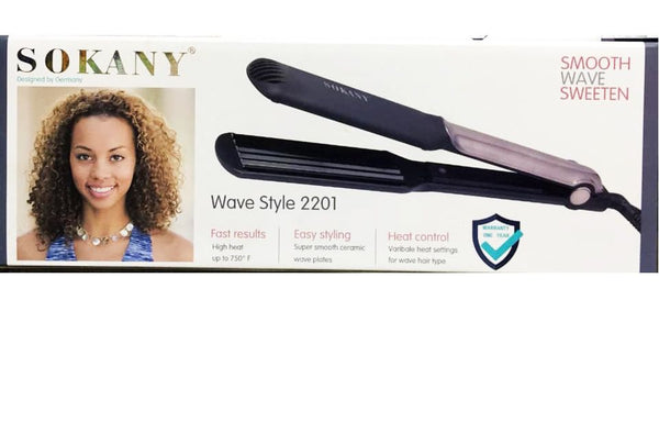 Plancha cabello  Sokany Wave Style 2201