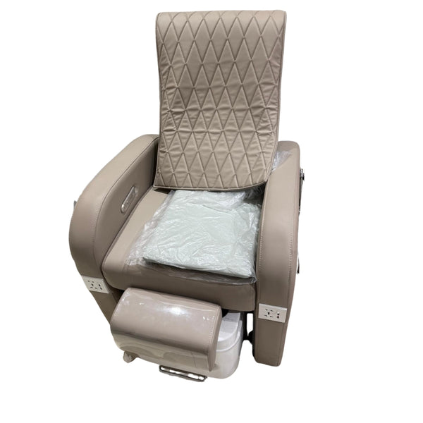 Sillón de Spa para Pedicura de Lujo con Reclinable y Masaje