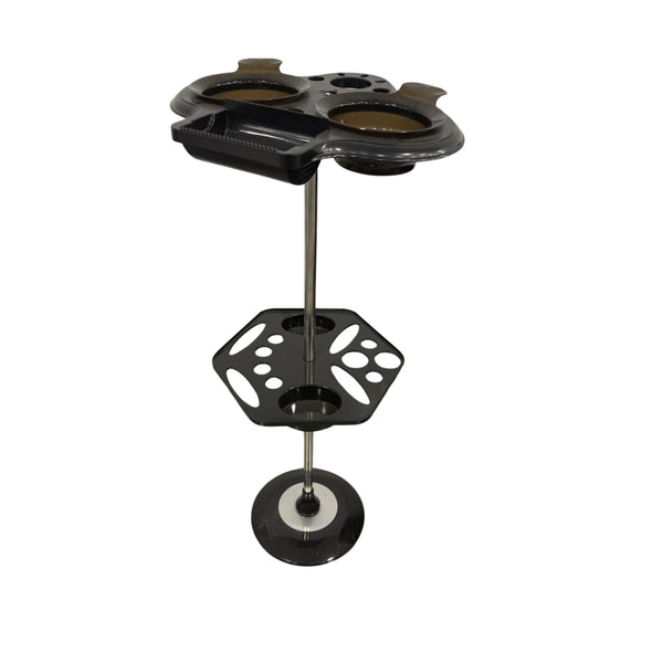 Carrito de Coloración de Peluquería con Cuencos y Soportes para Herramientas – 84×34×37cm