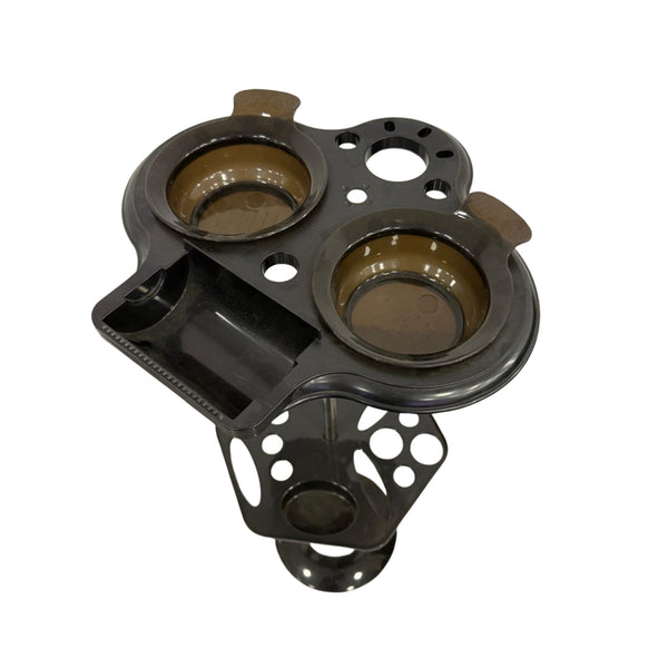 Carrito de Coloración de Peluquería con Cuencos y Soportes para Herramientas – 84×34×37cm