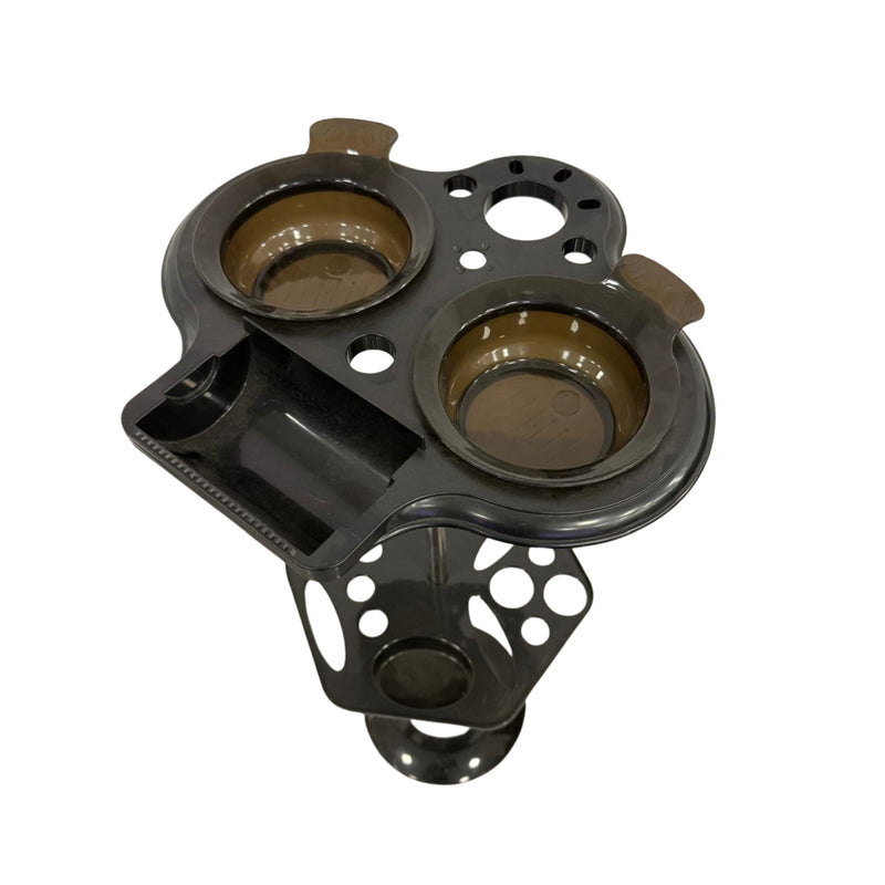 Carrito de Coloración de Peluquería con Cuencos y Soportes para Herramientas – 84×34×37cm