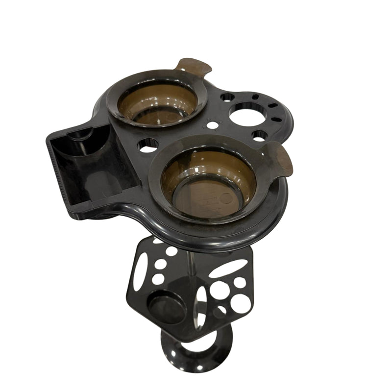 Carrito de Coloración de Peluquería con Cuencos y Soportes para Herramientas – 84×34×37cm