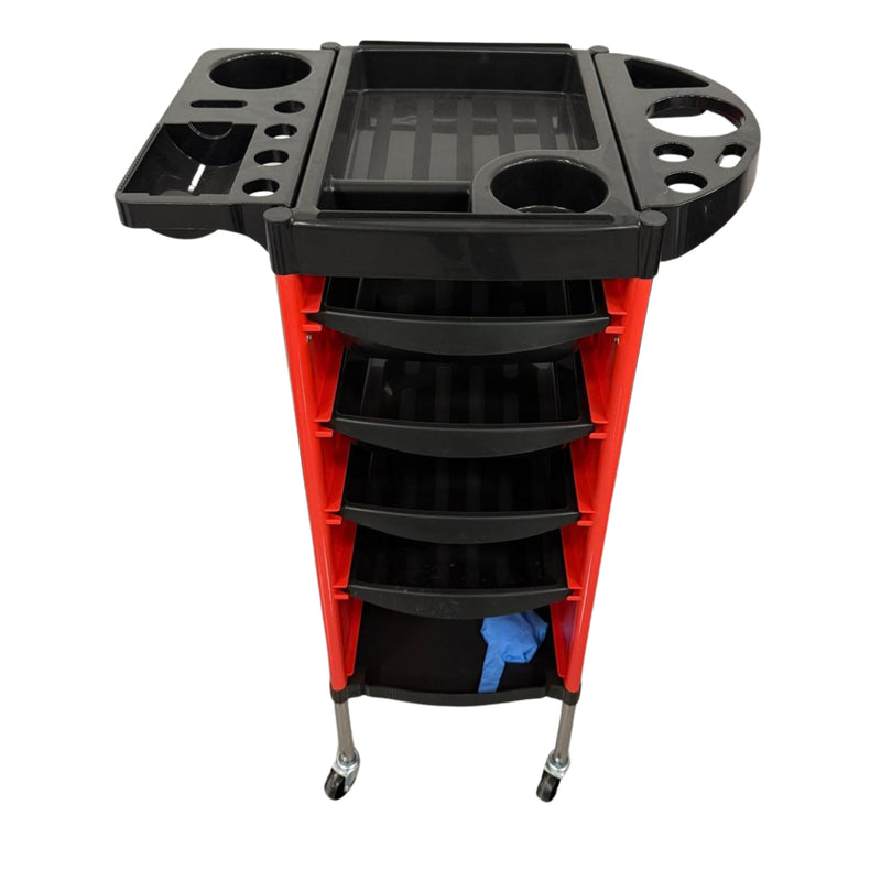 Carrito Rodante Profesional para Salón con Diseño Gráfico 92×37×53 cm 