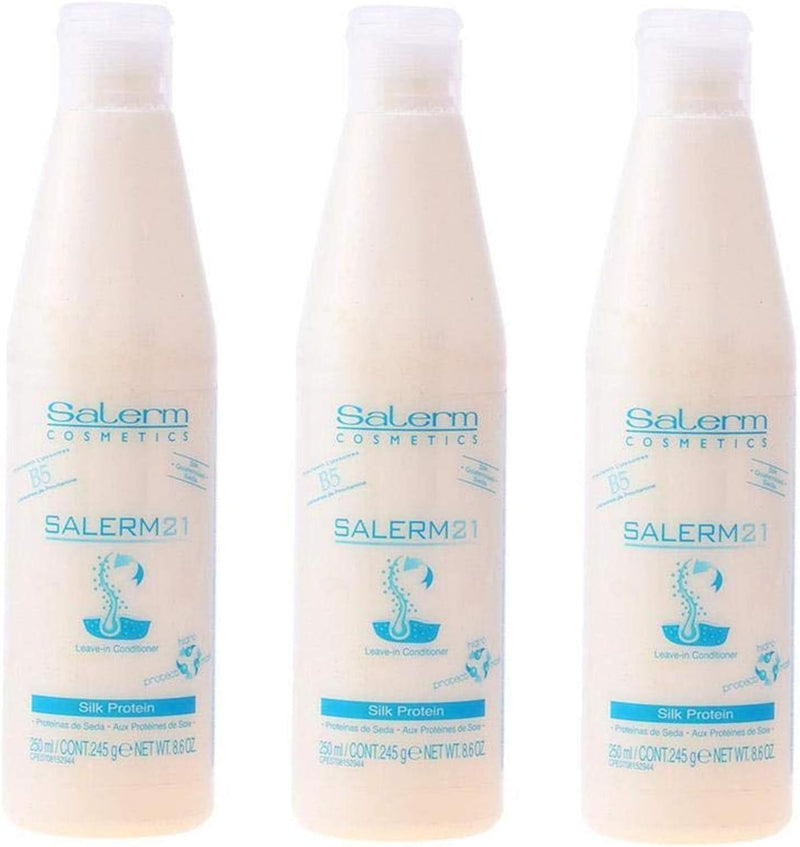 Pack 3 UND Salerm Cosmetics Salerm 21 Silk Protein Leave In Acondicionador - 250 ml