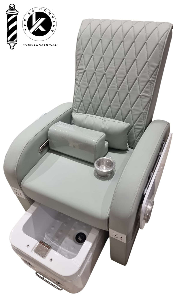 Sillón de Spa para Pedicura Reclinable con Cubeta Integrada