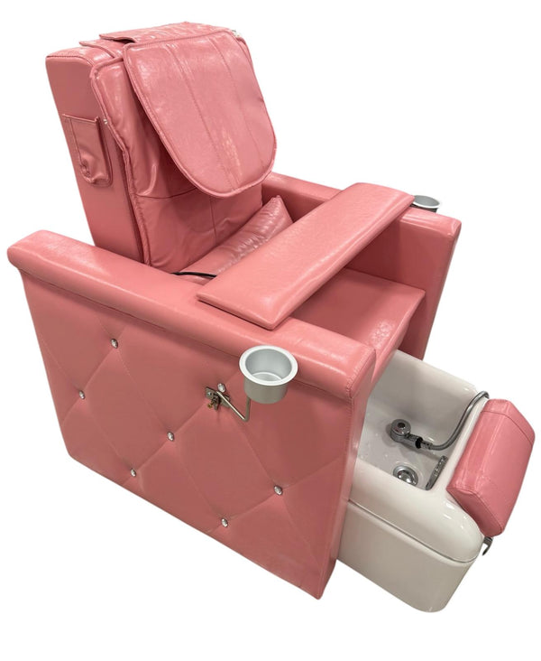 Silla de Spa para Pedicure de Lujo en Rosa – K5 International