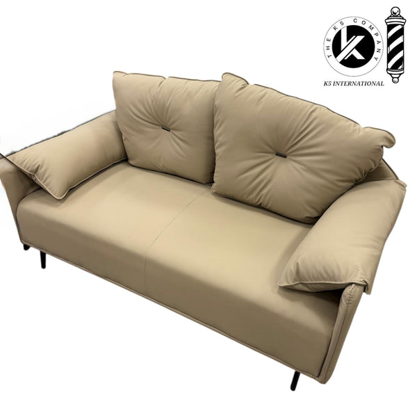 Sofá Lounge Moderno en Beige – Comodidad y Elegancia de K5 International (146cm x 78cm)