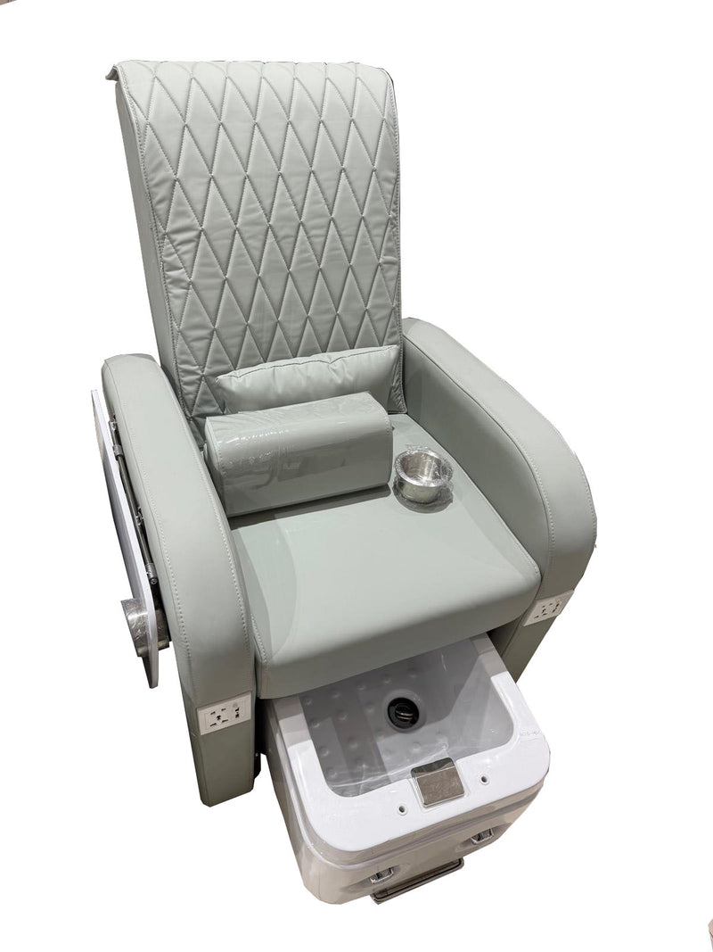 Sillón de Spa para Pedicura Reclinable con Cubeta Integrada