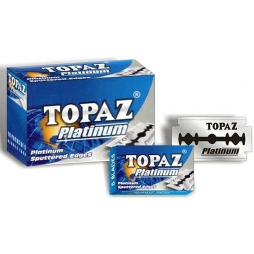 Topaz Platinum Cuchillas de Afeitar de Recambio